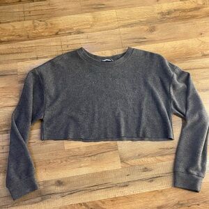 Zara cropped sweater